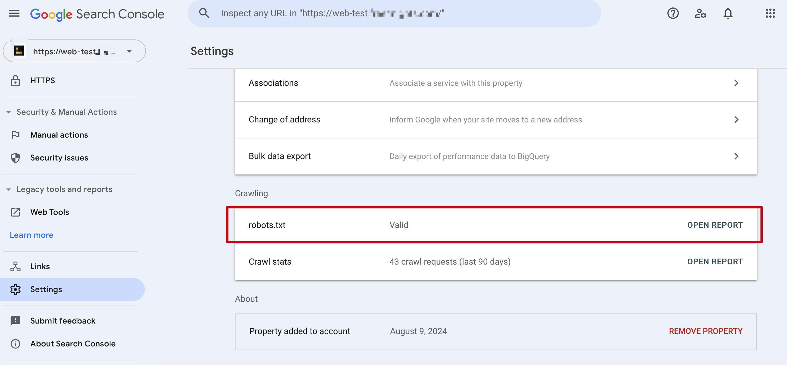 Google的robots.txt位置