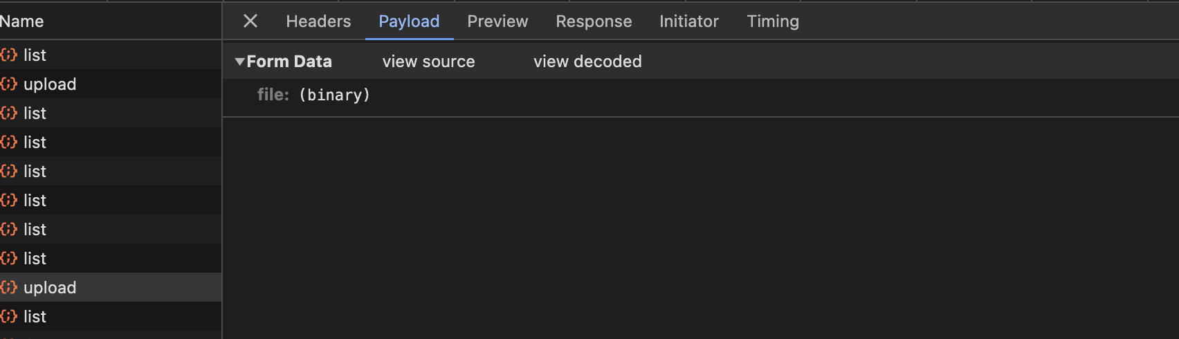 前端上传文件那些事的记录（一）