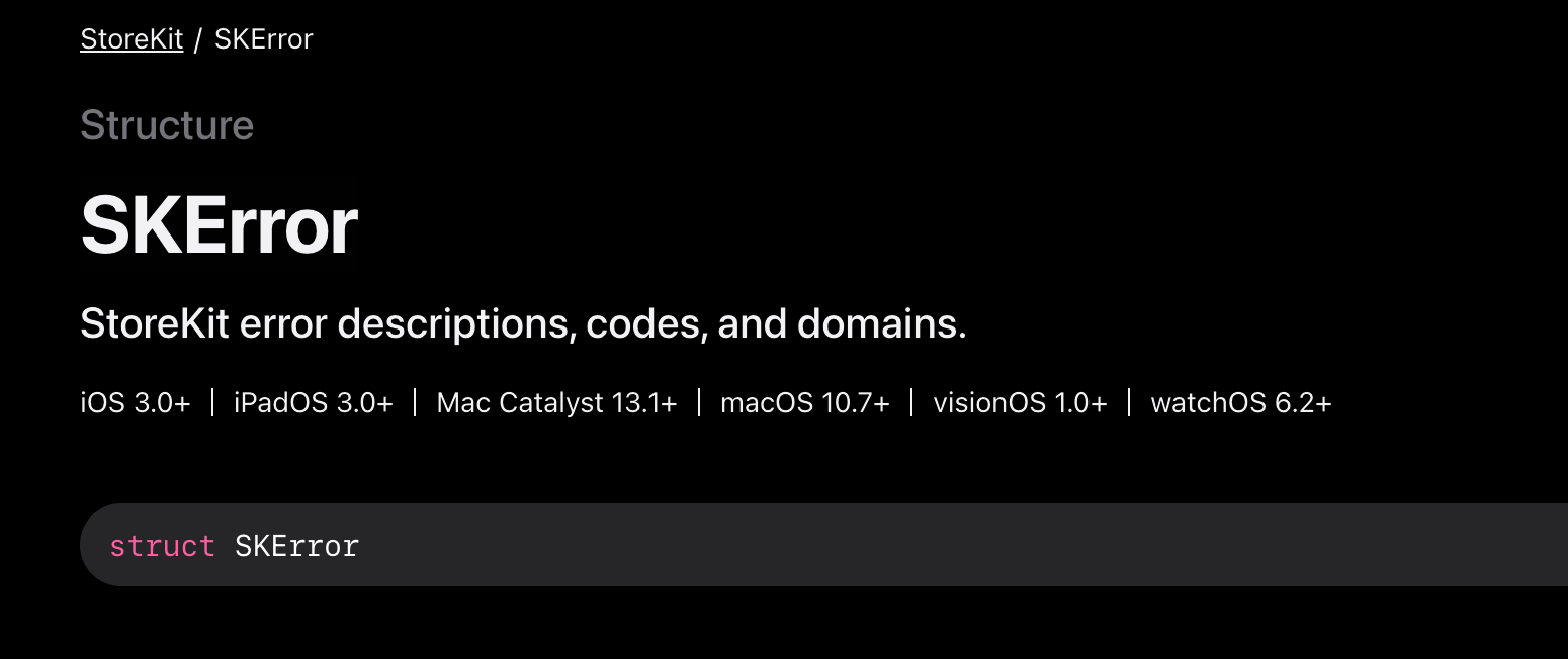 flutter: 改造in_app_purchase以支持在purchase failed时获取Apple pay的实际StoreKit error code.