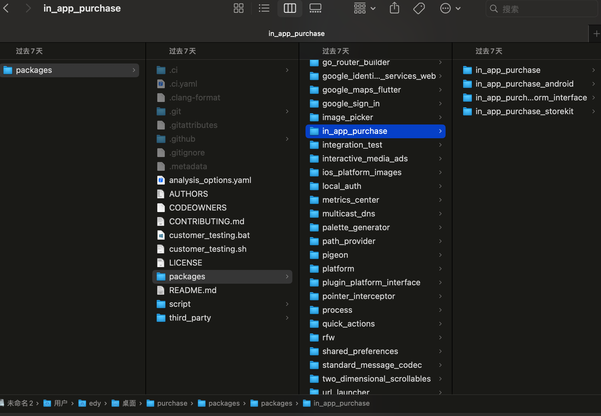 in_app_purchase fork folder