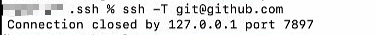 ssh error