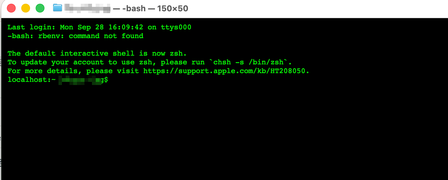 system terminal appearance